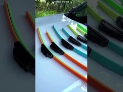 Resistente a la intemperie limpiador de coche cuchilla recarga clip en goma limpiador recarga