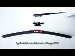 Lámparas de limpieza resistentes a los arañazos Lámparas de limpieza de parabrisas de lluvia de alta densidad