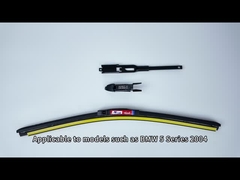 Limpiador de ventanas trasero resistente a la intemperie Llave de limpiaparabrisas trasero flexible de 16 pulgadas