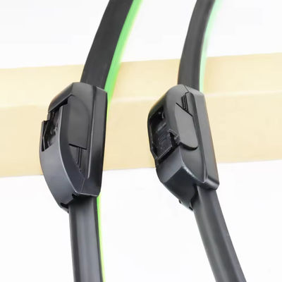 Limpiador de parabrisas trasero de caucho negro flexible, resistente a la intemperie, universal